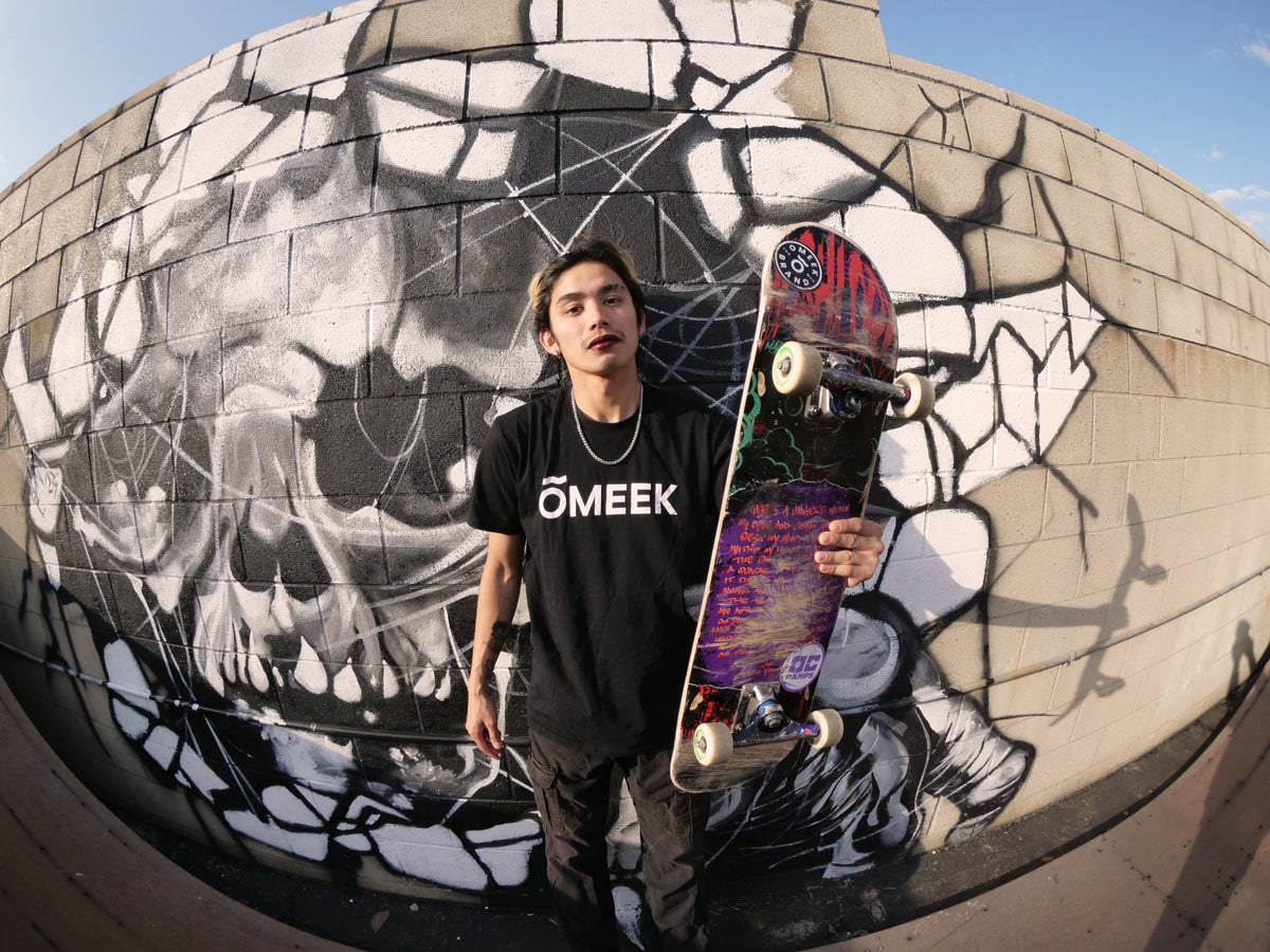 Lifestyle photograph from the OMEEK Velocity campaign.